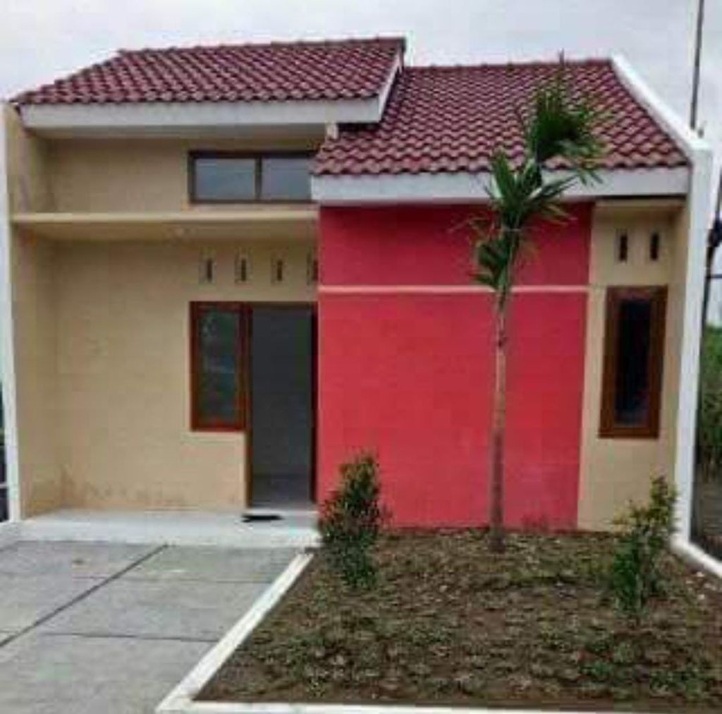 foto tampak rumah tipe 36/72 perumahan Griya Alma Tahap 2