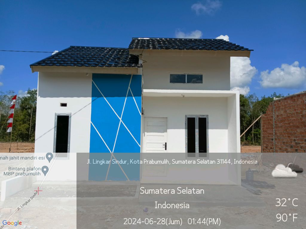 foto contoh rumah perumahan MAHARDIKA REGENCY