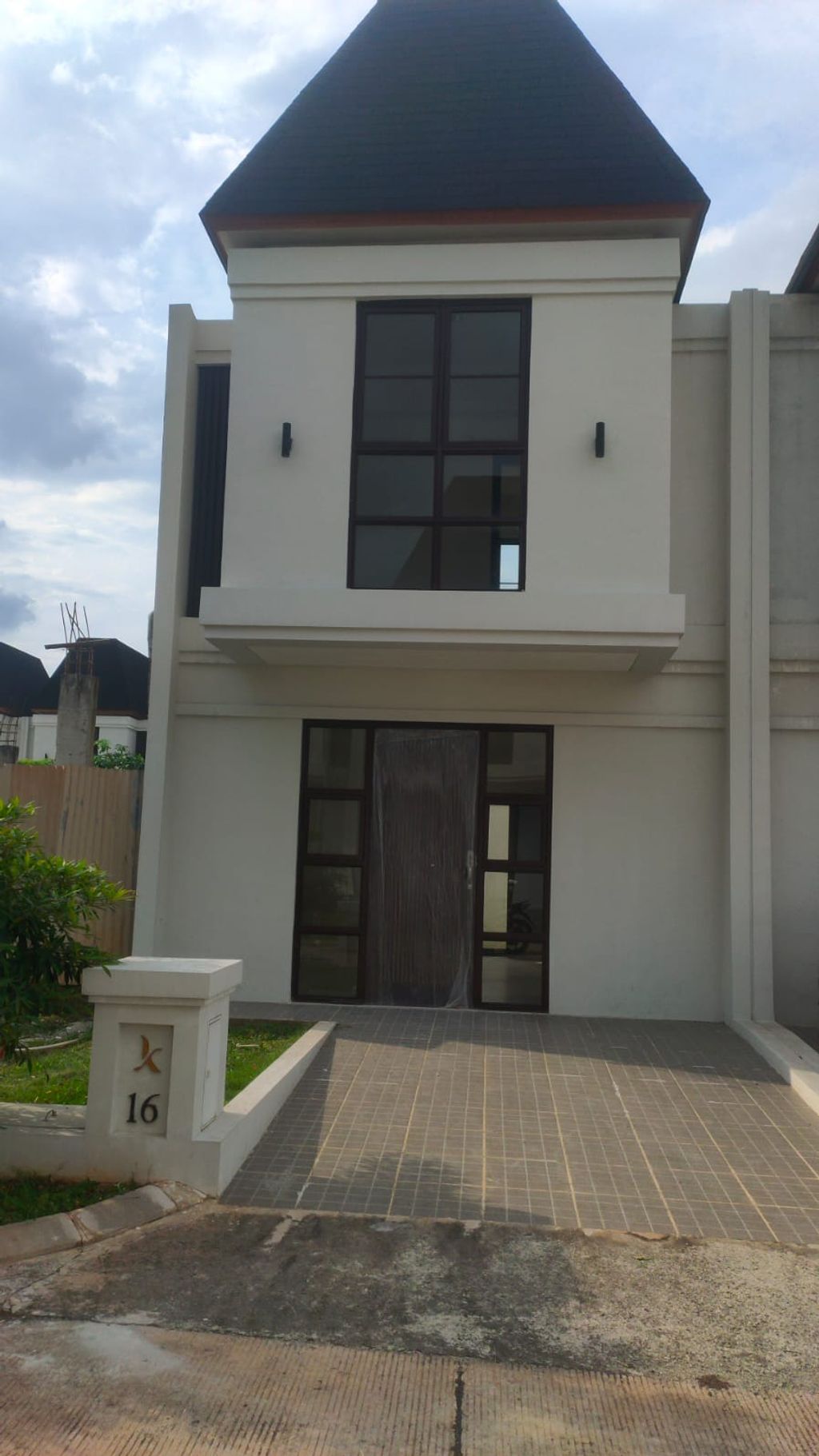 foto tampak rumah tipe Rinjani - 62 perumahan Vida Bekasi - Cluster Kencana