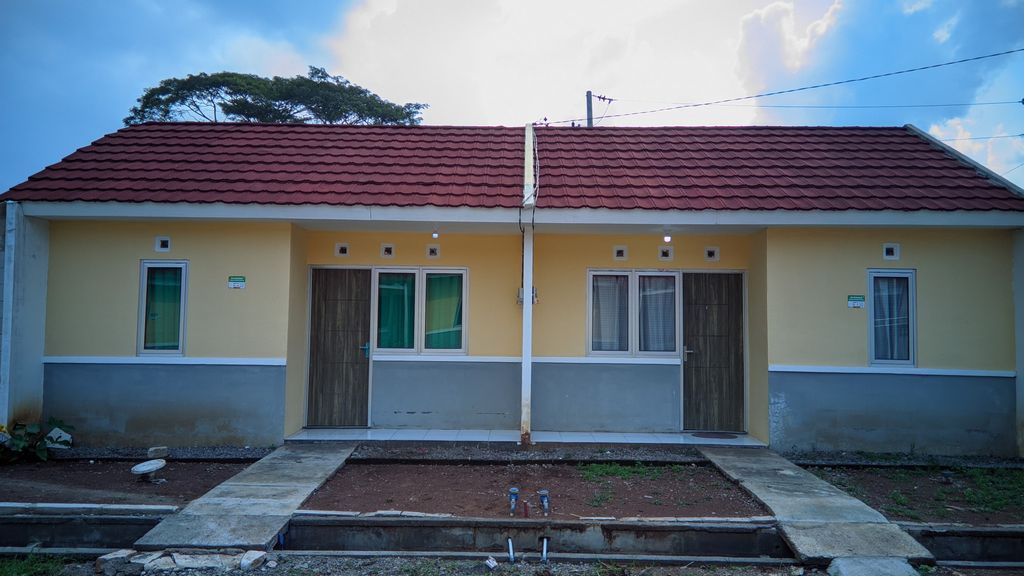 foto tampak rumah tipe 30/96 perumahan PERUMAHAN TELAGA PERSADA ASRI