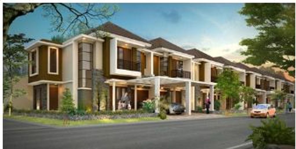 foto denah rumah tipe ROSSA perumahan CLUSTER ASERA KHI