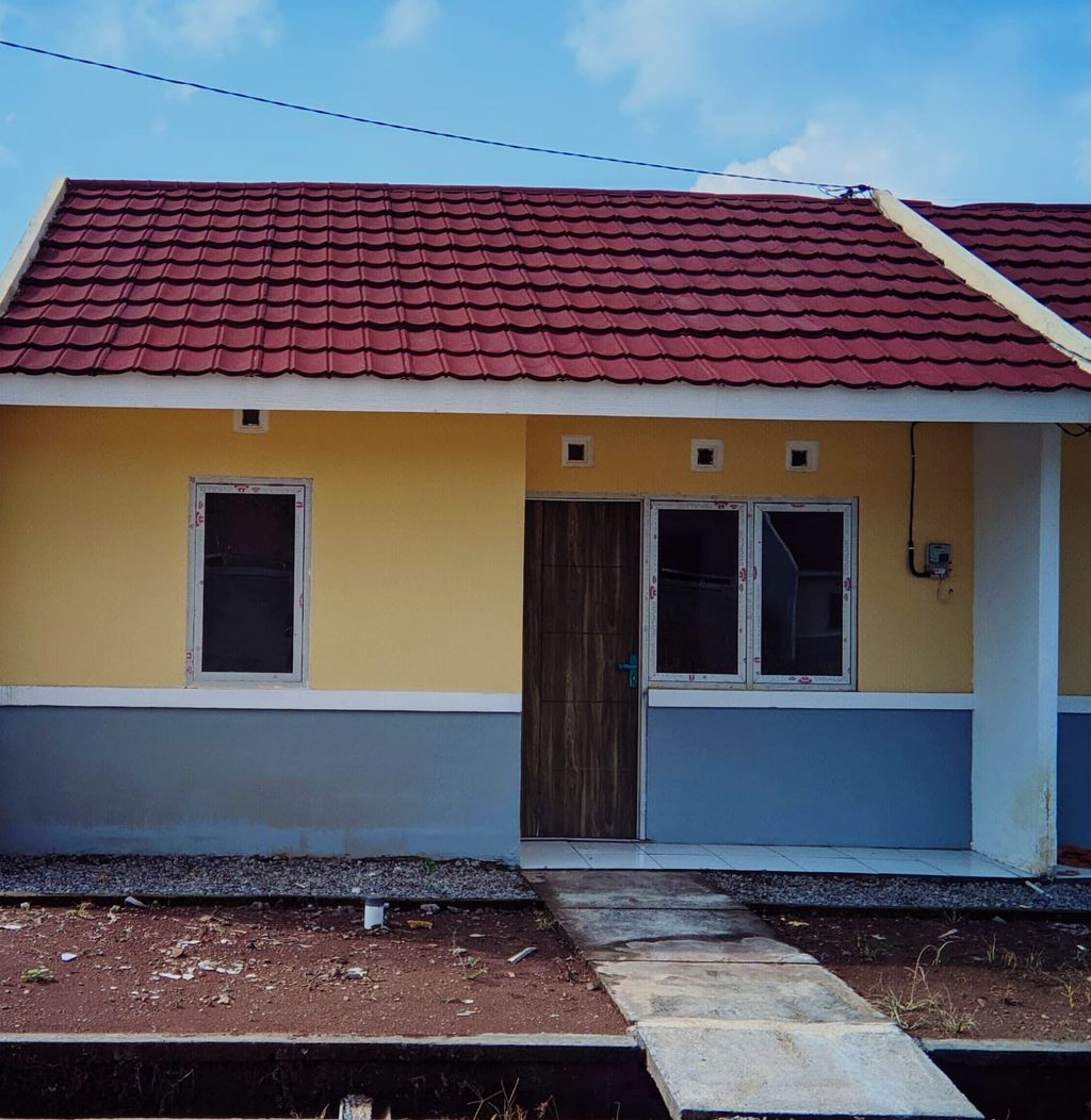 foto tampak rumah tipe 30/83 perumahan PERUMAHAN TELAGA PERSADA ASRI