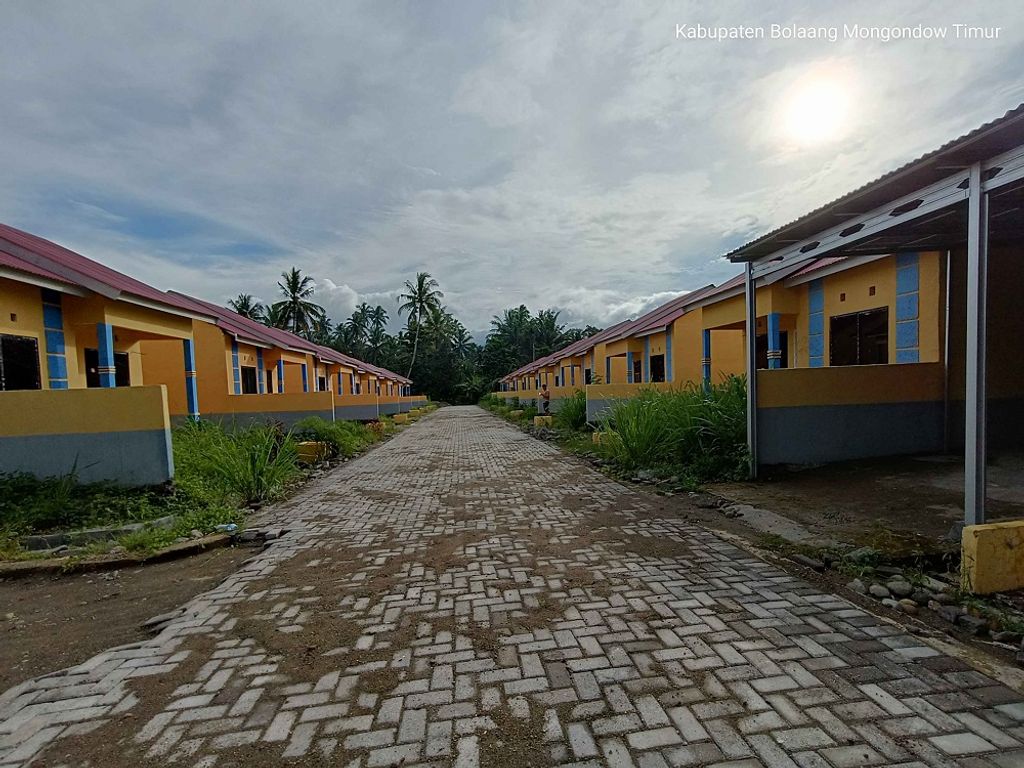 foto posisi tengah perumahan CITRA REGENCY KOTAMOBAGU