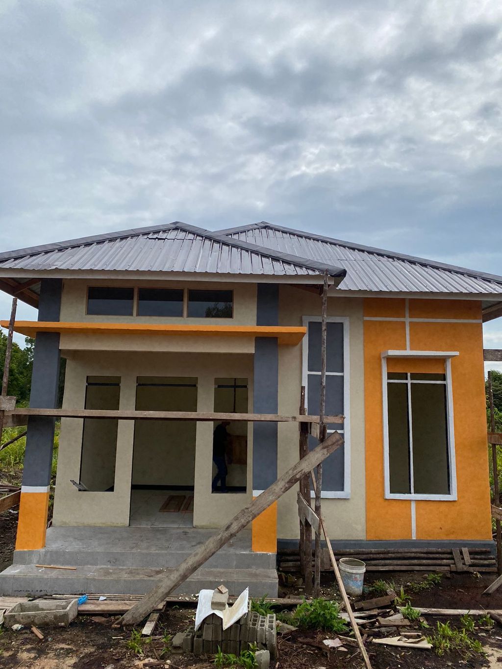 foto denah rumah tipe 36 perumahan KABANINDO RESIDENCE