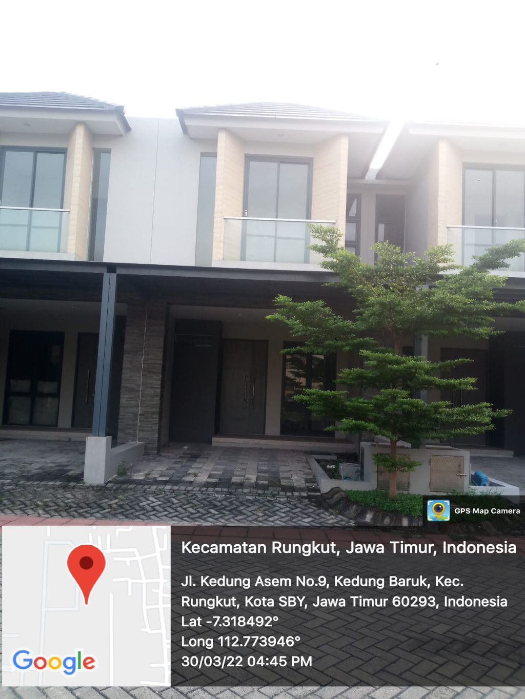 foto tampak rumah tipe IBERIS perumahan SPRINGVILLE RESIDENCE 2 PHASE