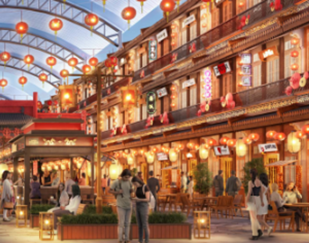 foto denah rumah tipe CHINA - 1 perumahan Rukan Osaka