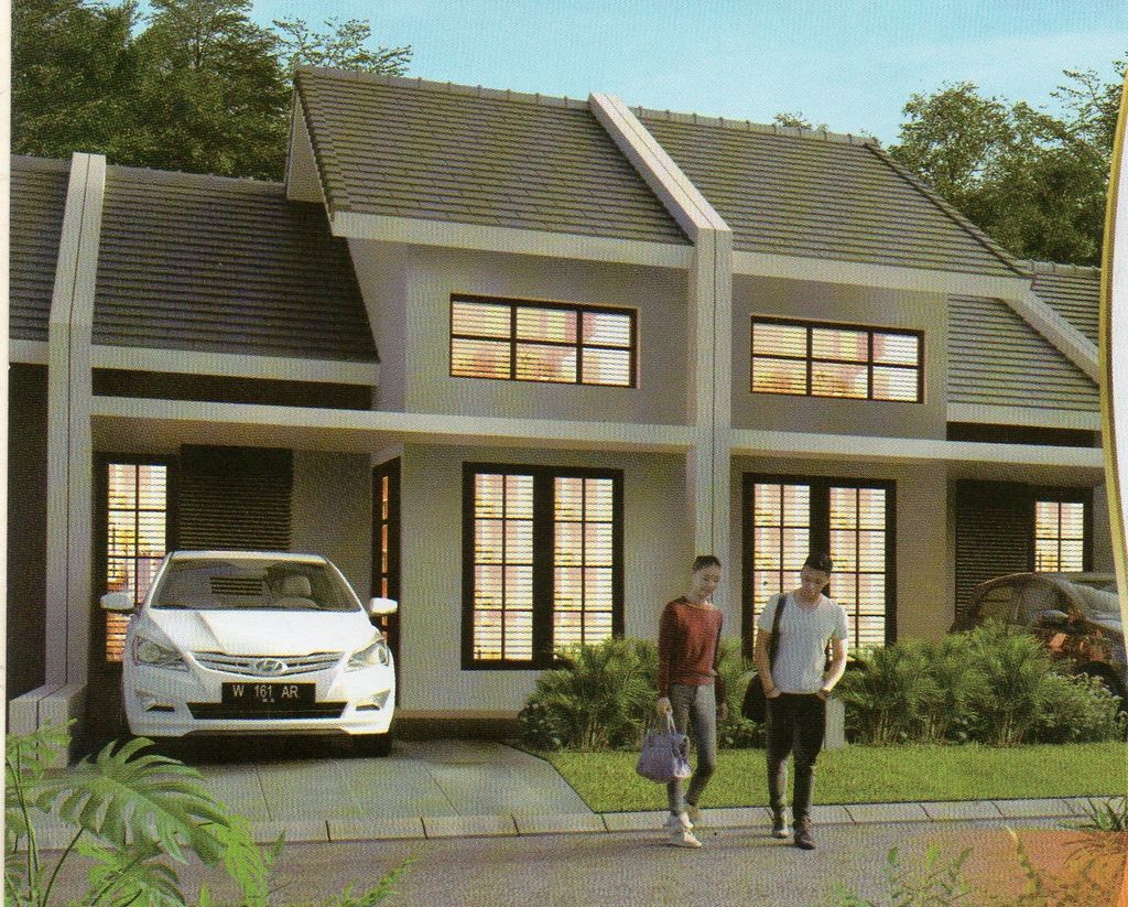 foto tampak rumah tipe 30/60 Komersil perumahan GRAND KENCANA MOJOKERTO TAHAP 5