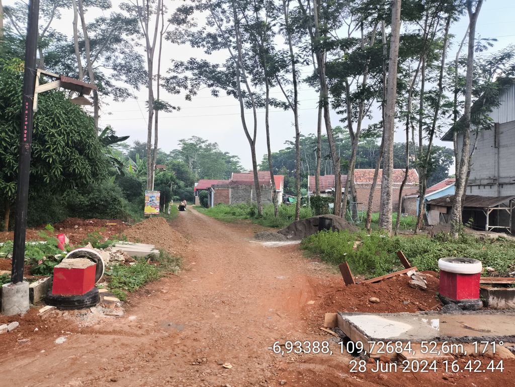 foto gerbang perumahan New Widya Asri