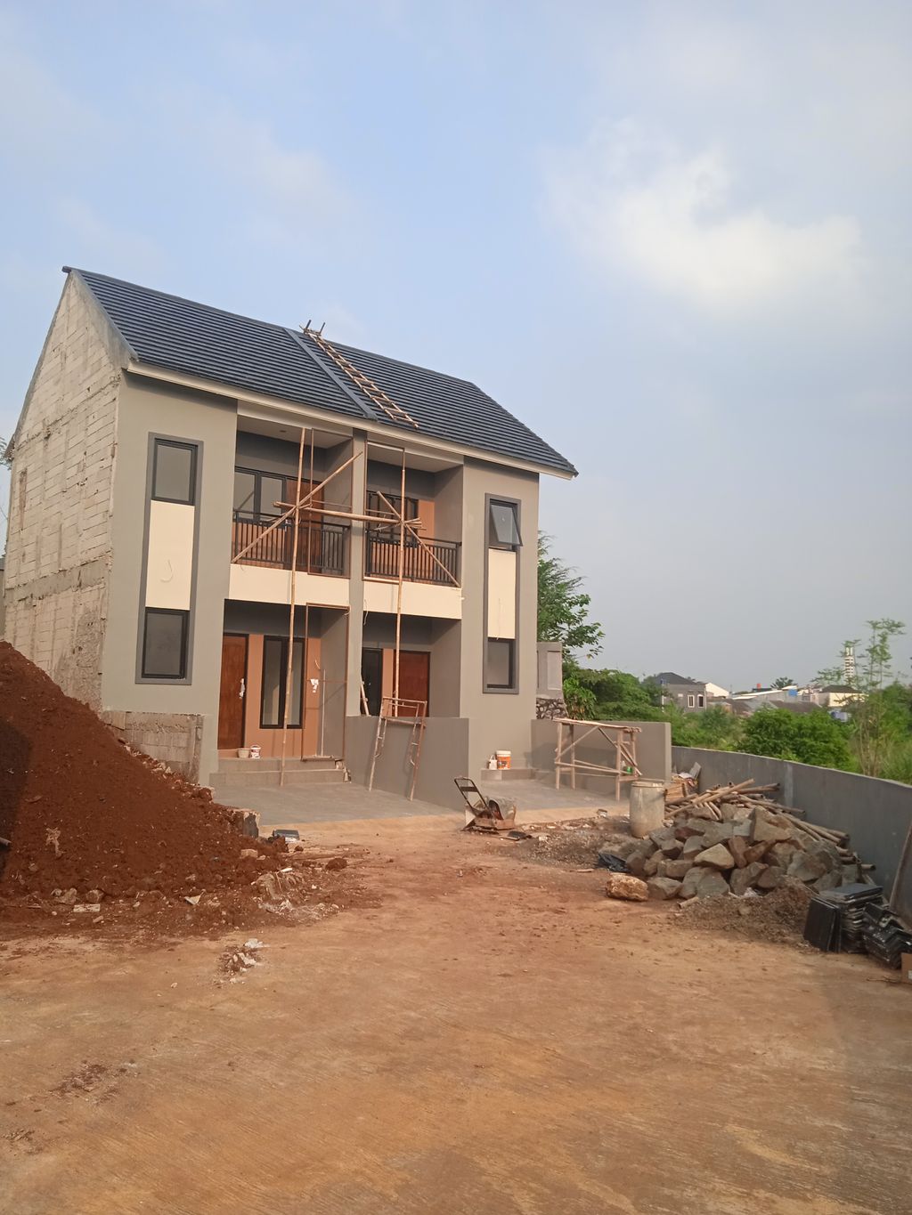 foto tampak rumah tipe C-10 65/60 perumahan PERUMAHAN GREEN HILLS CLUSTER GREEN ARIA