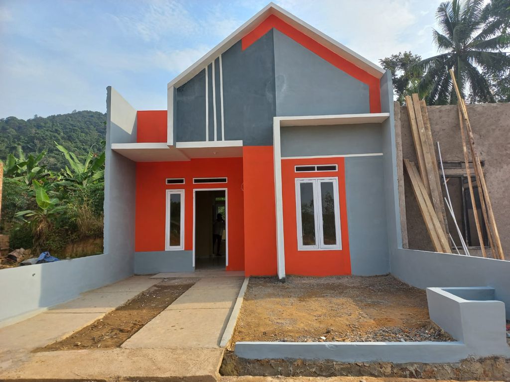 foto tampak rumah tipe 36 Juni 2024 perumahan Perumahan Riverside