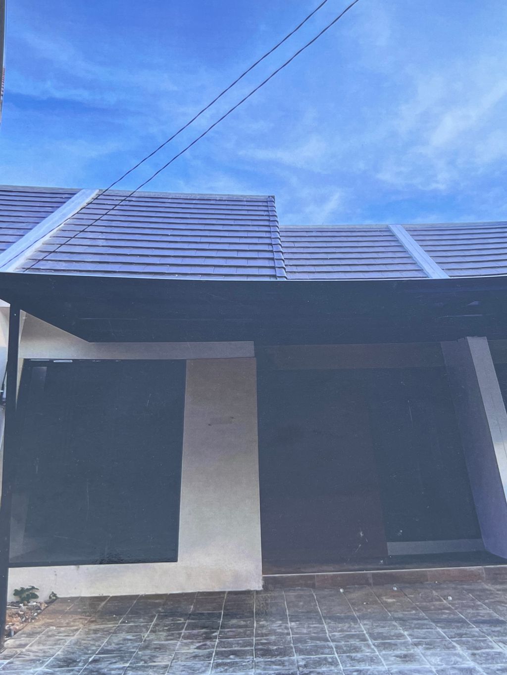 foto tampak rumah tipe PIANTA LITE 448 perumahan MUTIARA GADING CITY CLUSTER MONACO & PARIS