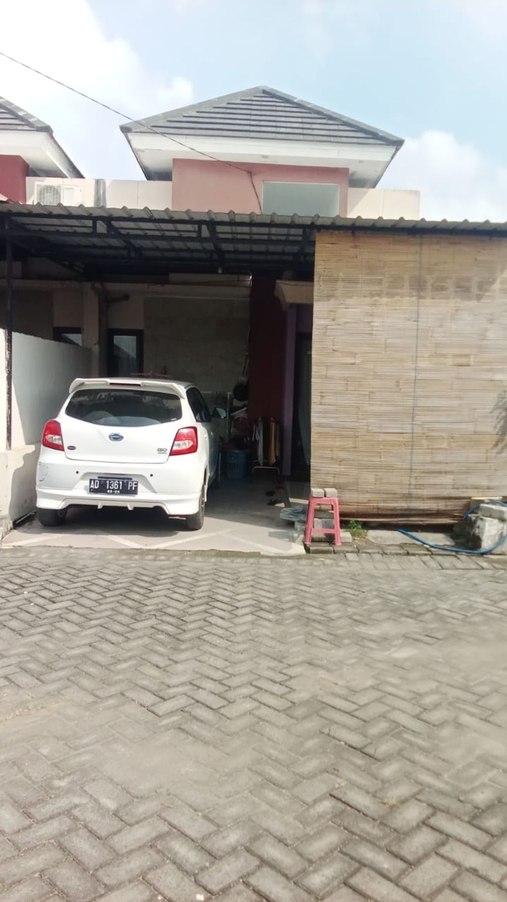 foto tampak rumah tipe LANTANA 32x50 perumahan MUARA GARDEN