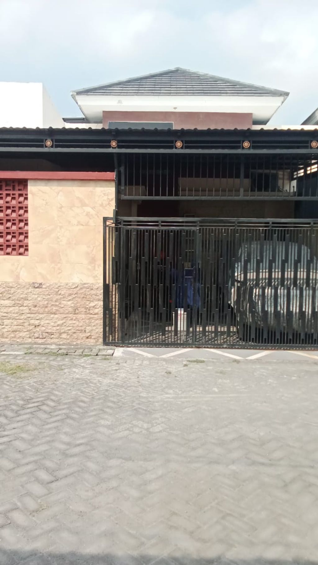 foto tampak rumah tipe LANTANA 36x81 perumahan MUARA GARDEN