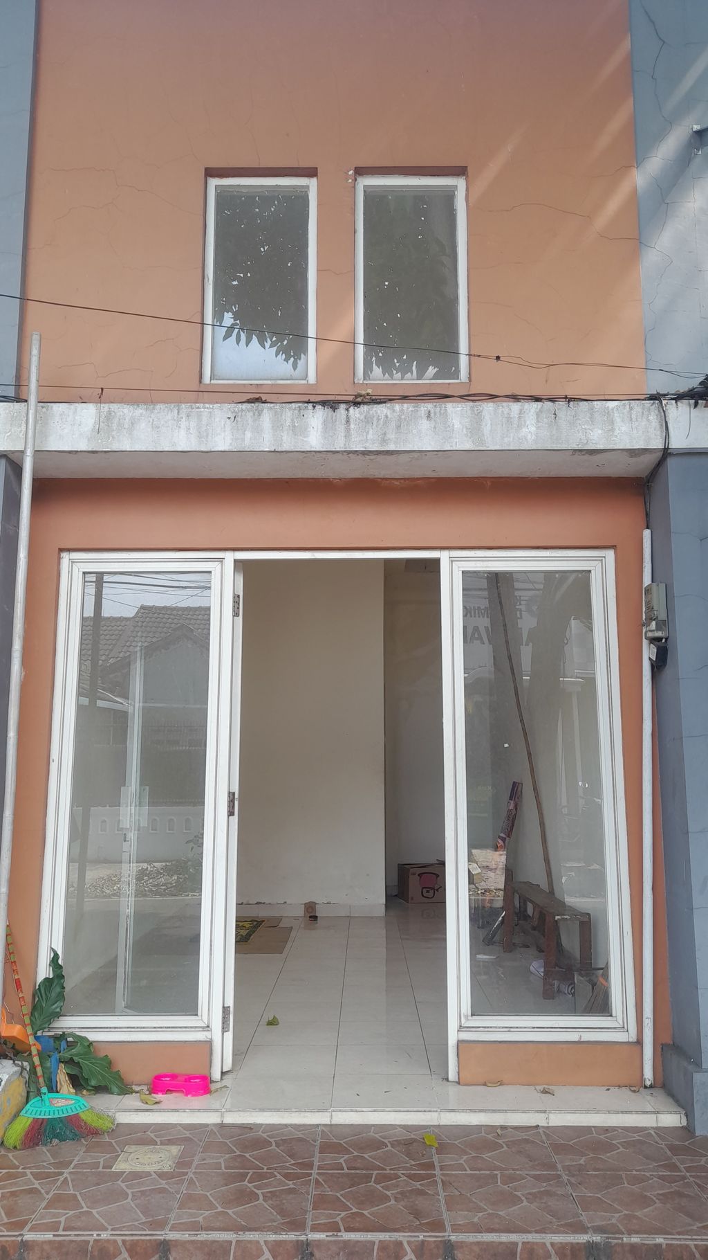 foto tampak rumah tipe RUKO-KIOS 18 m2 perumahan Sawojajar Mas (WOW)