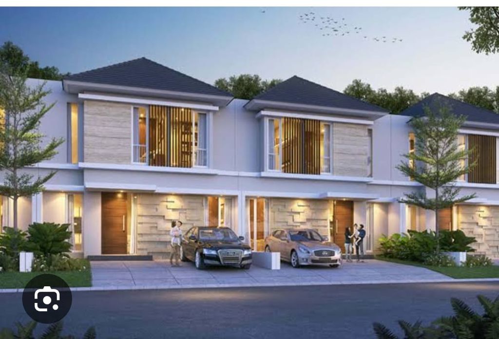 foto tampak rumah tipe Wilson perumahan CITRAHARMONI
