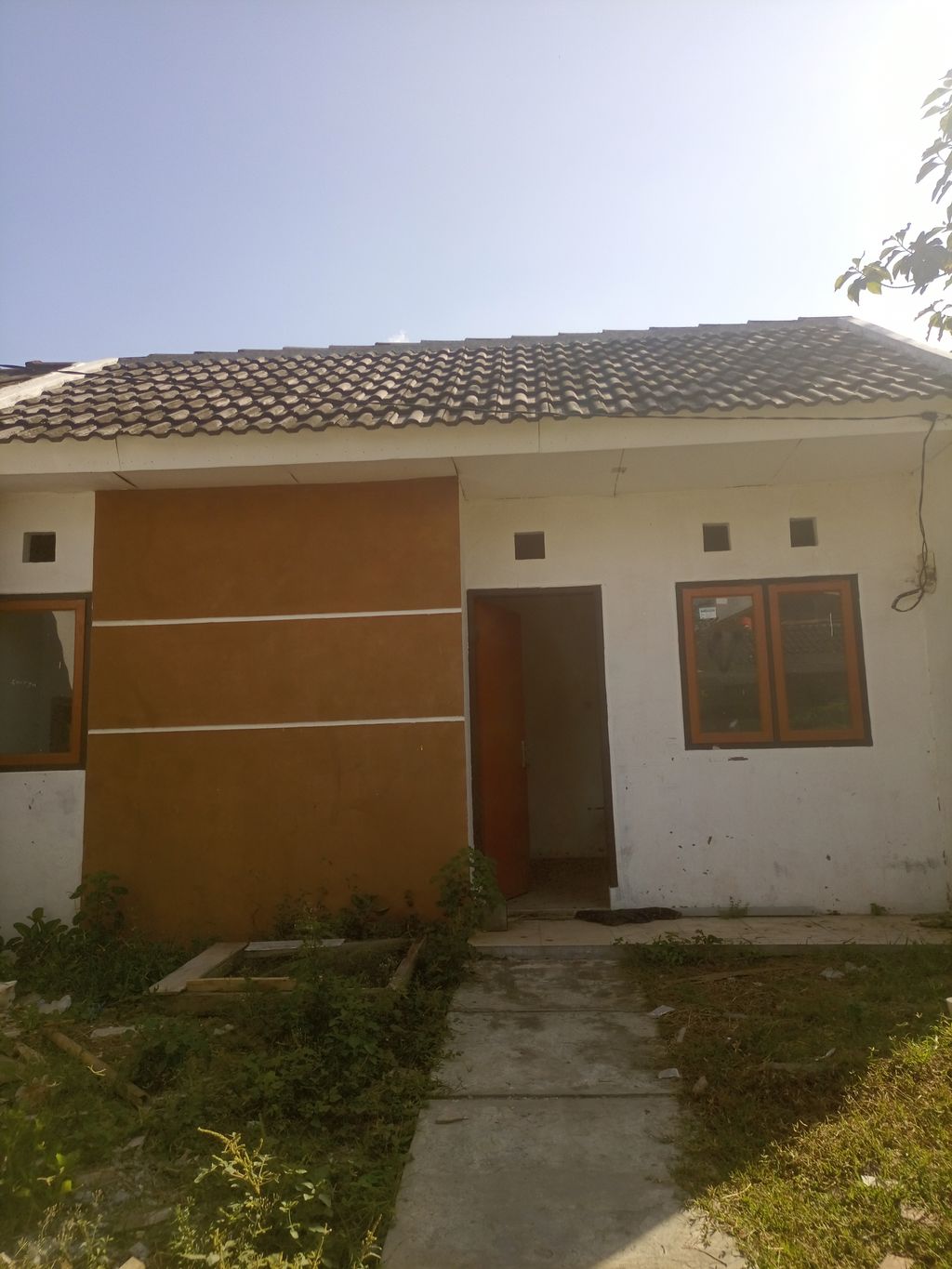 foto tampak rumah tipe rumah A13/17 perumahan BUANA ASRI
