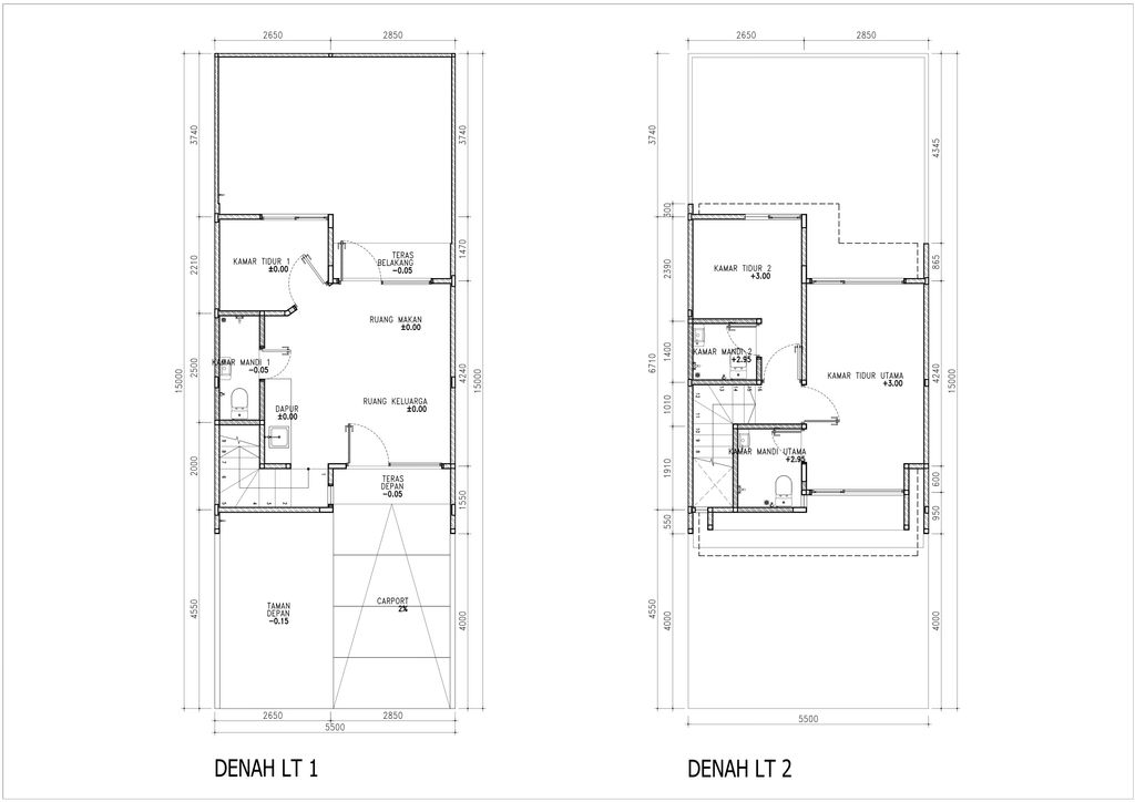 foto denah rumah tipe MY-0009 perumahan Rolling Hills 6
