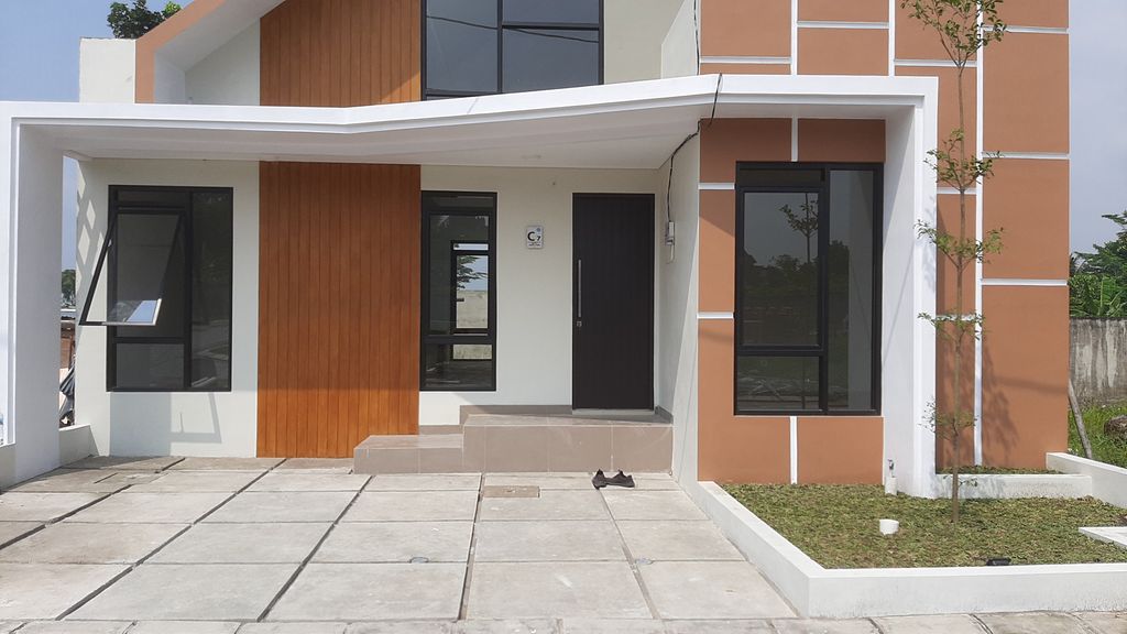foto denah rumah tipe 50 perumahan PERUMAHAN MUKTI GREEN PARK RESIDENCE