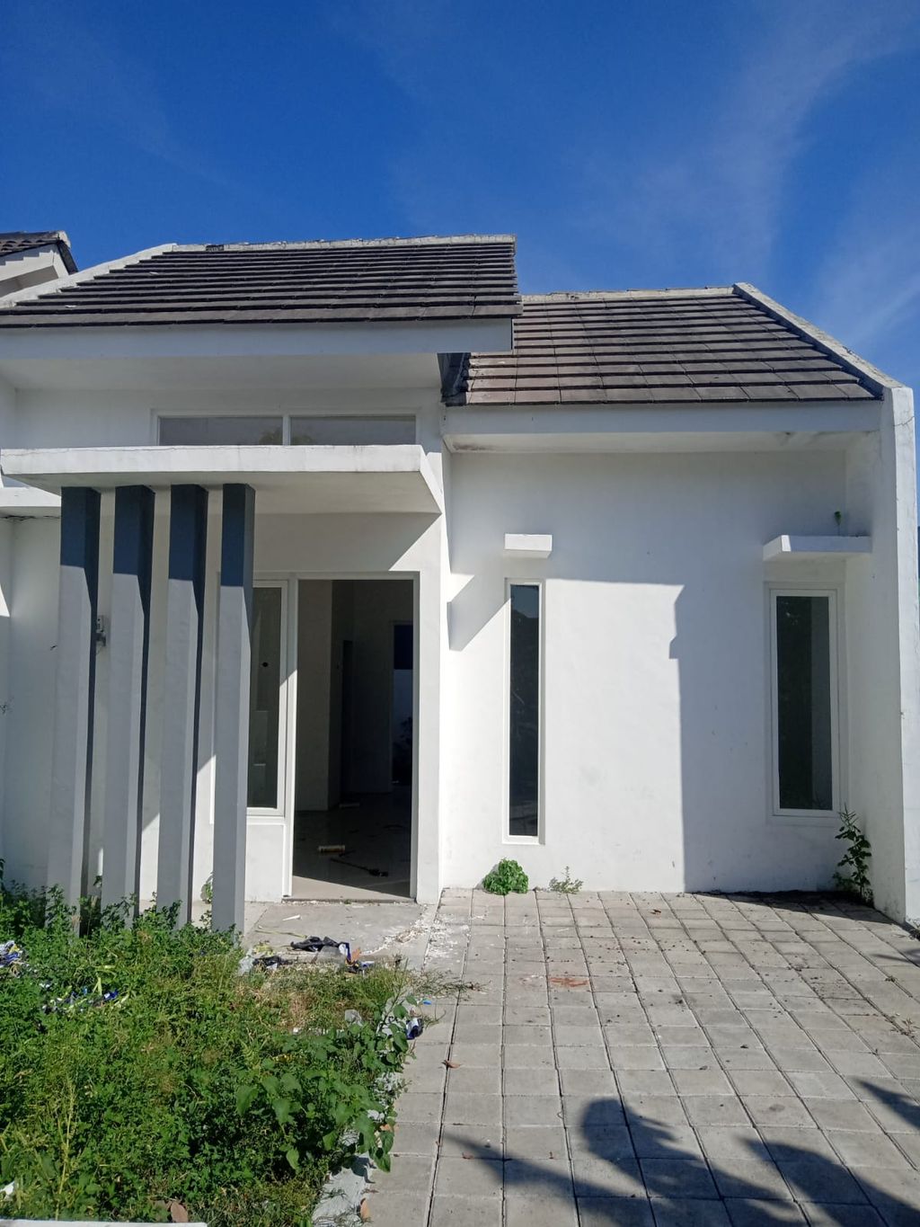 foto denah rumah tipe SUNRISE HOOK perumahan PESONA SARI RESIDENCE