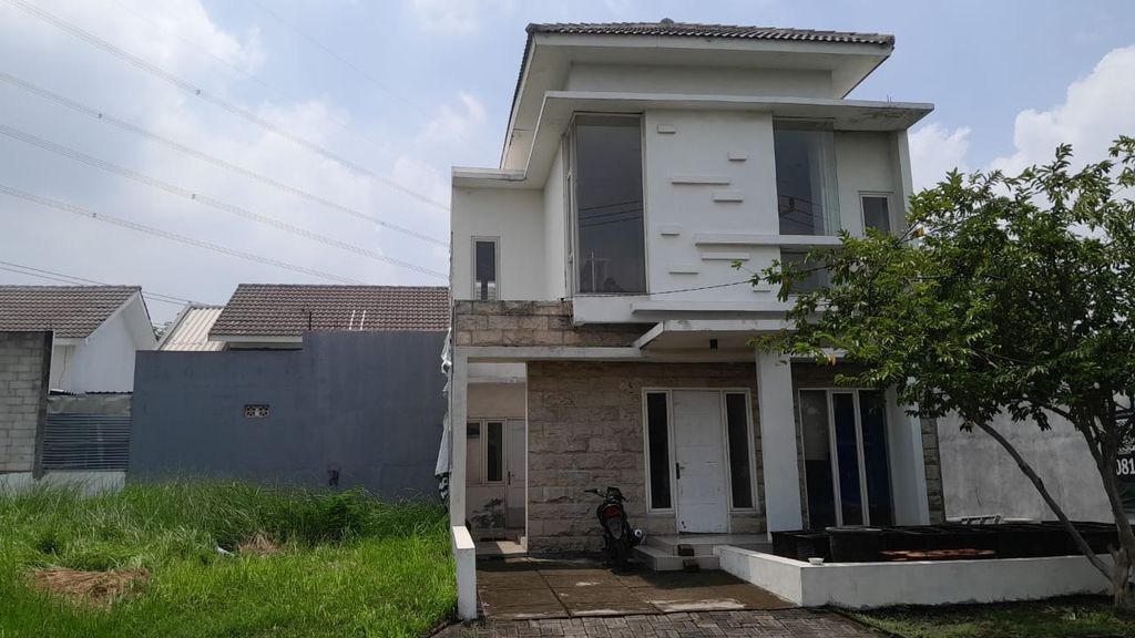 foto denah rumah tipe AYU HOOK perumahan KRIAN SEJAHTERA INDAH REGENCY
