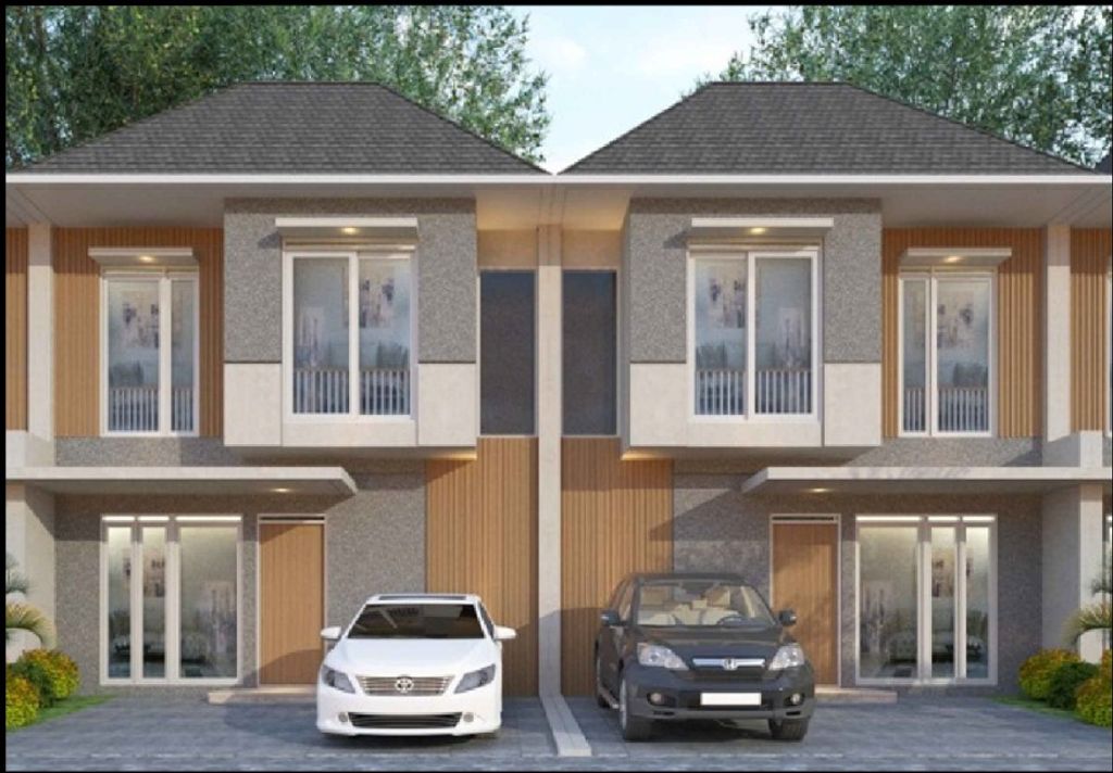 foto tampak rumah tipe 46 BARU perumahan Newtown Park