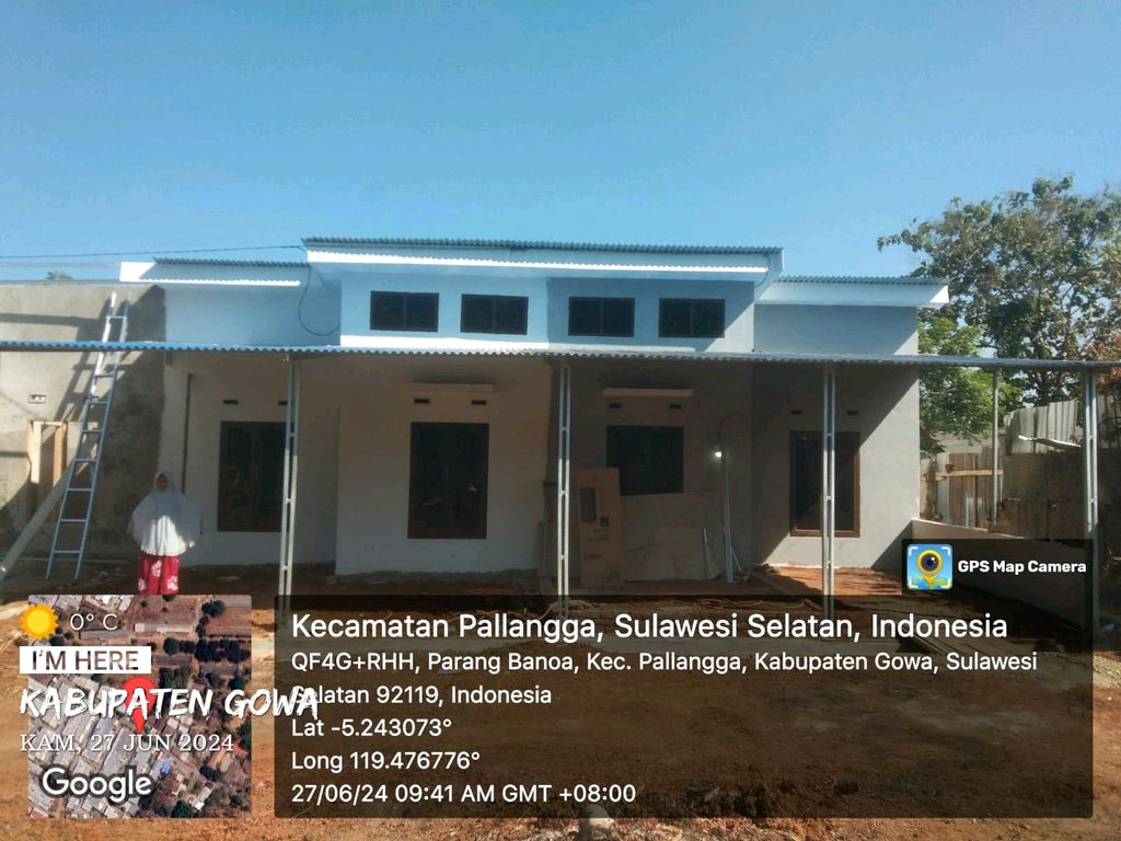 foto posisi tengah perumahan BUMI HANA LESTARI