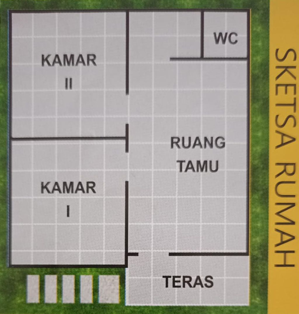 foto denah rumah tipe Standar perumahan GRAHA APP (Alam Puntik Permai)