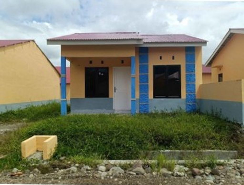 foto tampak rumah tipe 36 BUNGKO perumahan CITRA REGENCY KOTAMOBAGU