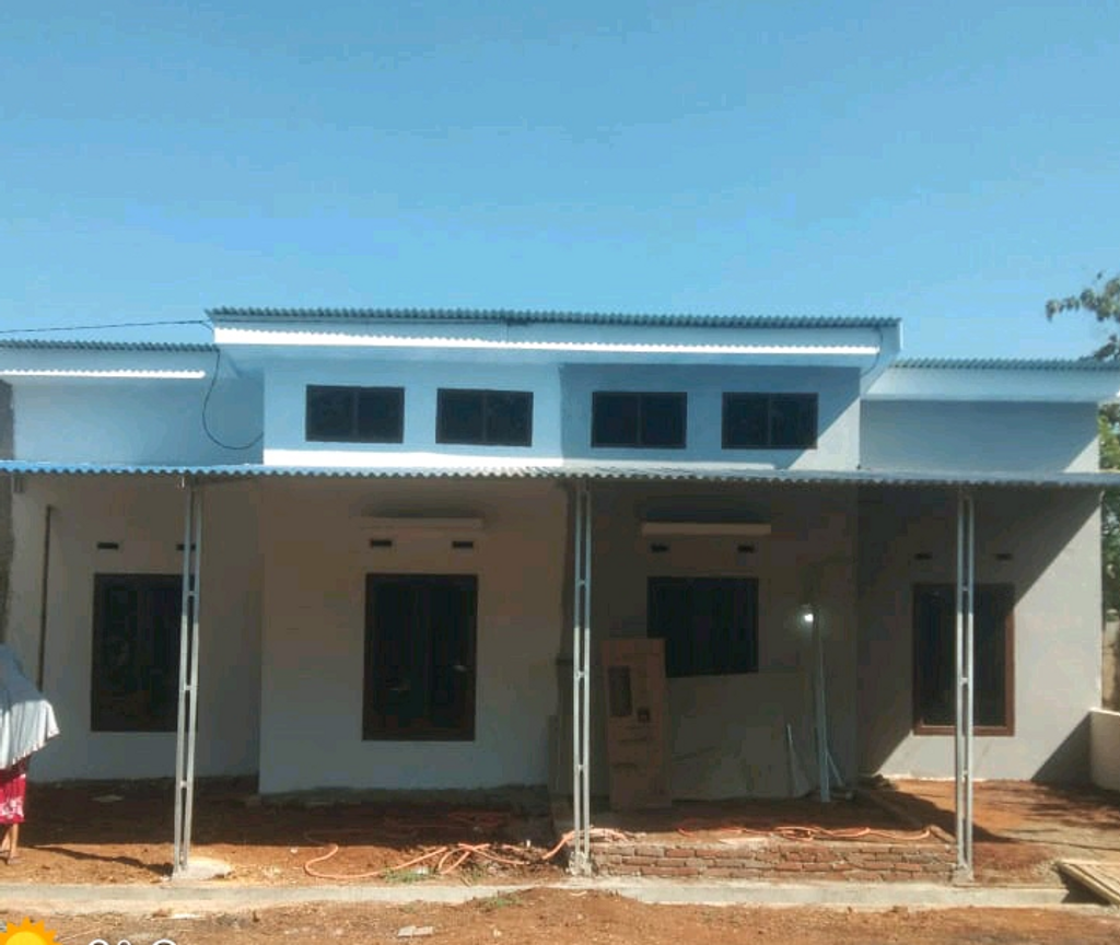 foto tampak rumah tipe 36 perumahan BUMI HANA LESTARI