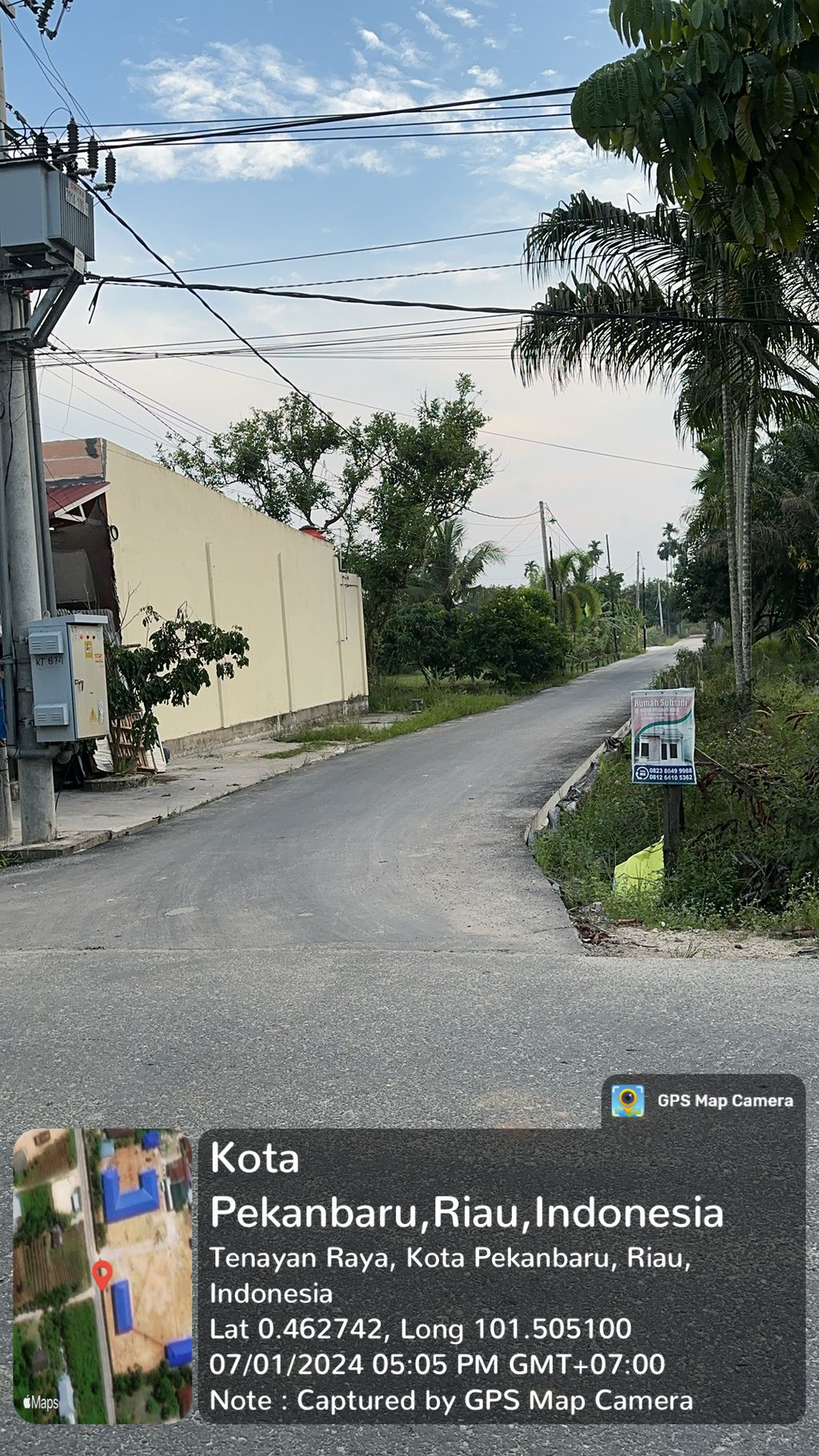 foto gerbang perumahan BUMI TENAYAN ASRI 2