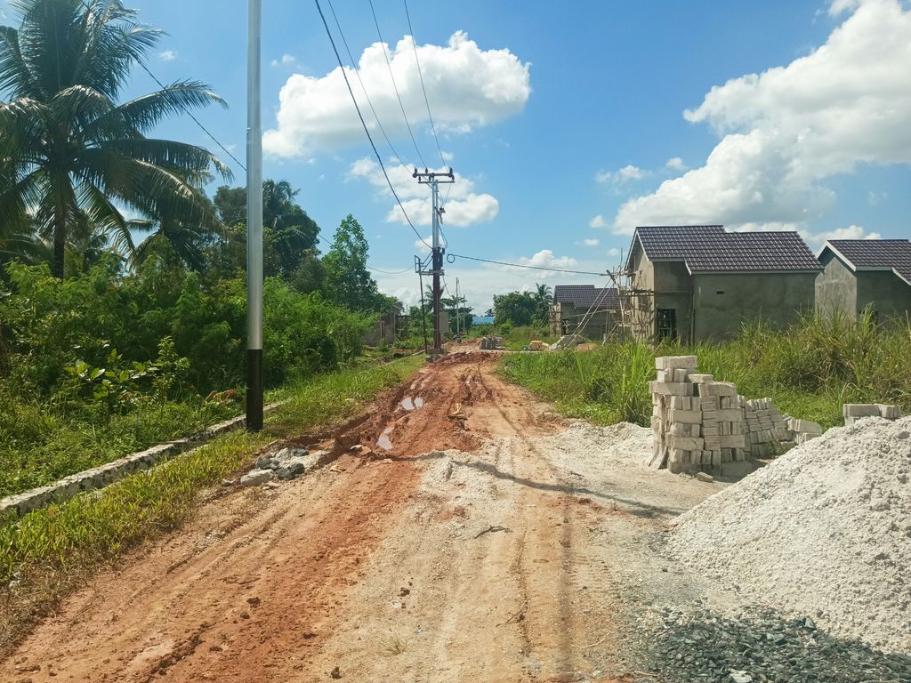 foto posisi tengah perumahan PONDOK RABBANI 4 TAHAP 2
