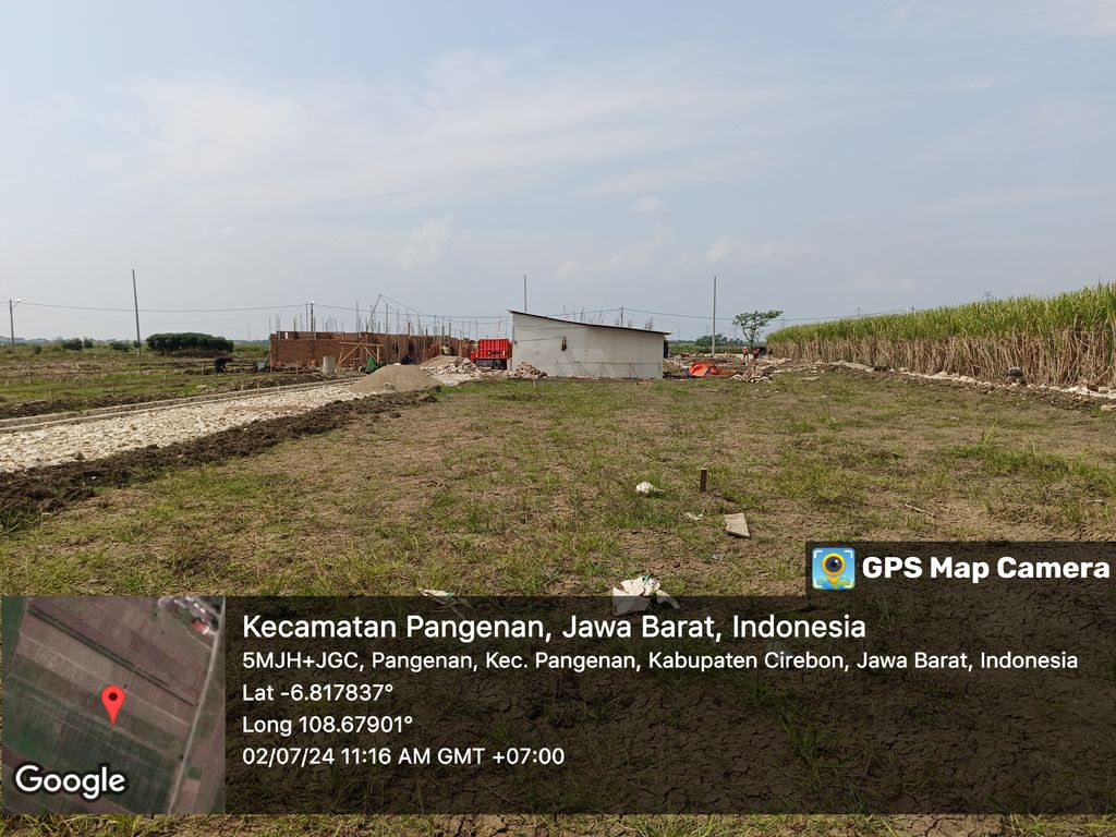 foto posisi tengah perumahan VILLA BENING
