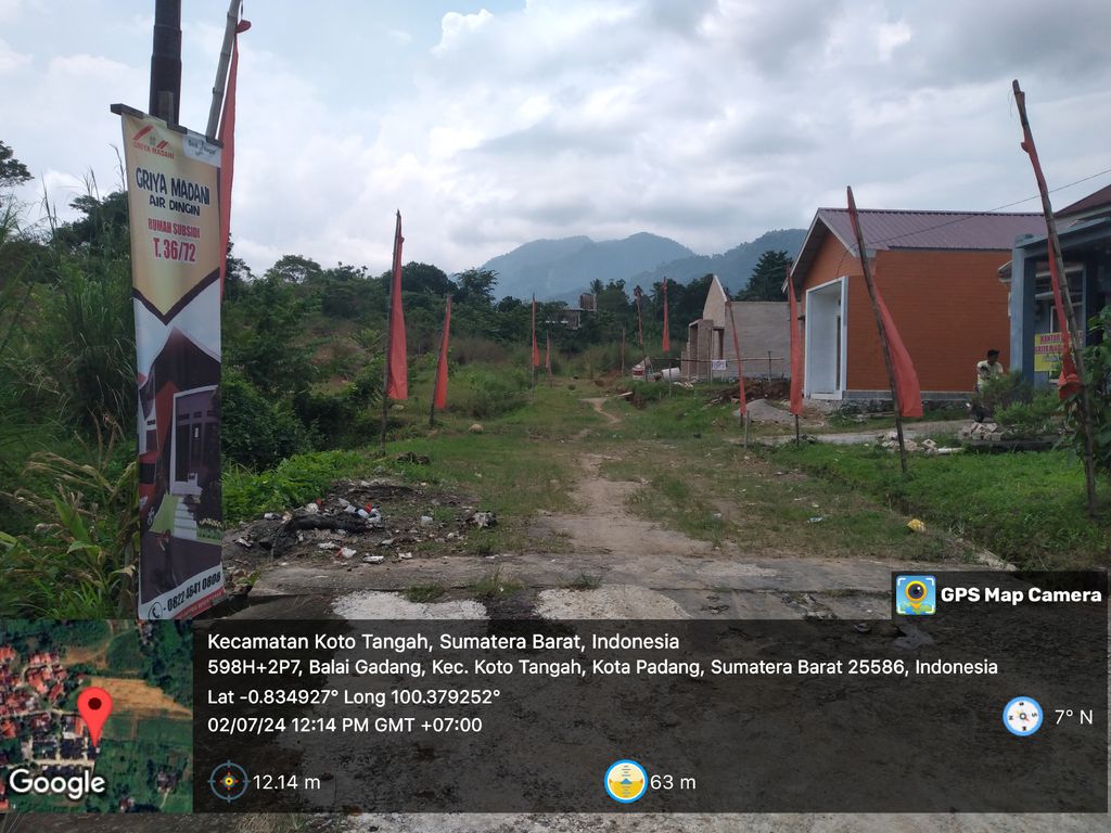 foto gerbang perumahan GRIYA MADANI - AIR DINGIN TAHAP 1