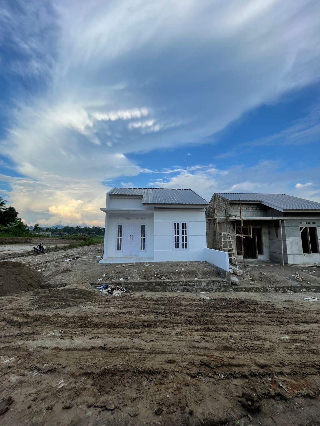 foto tampak rumah tipe 36 perumahan TAMAN RAUDHAH RESIDENCE