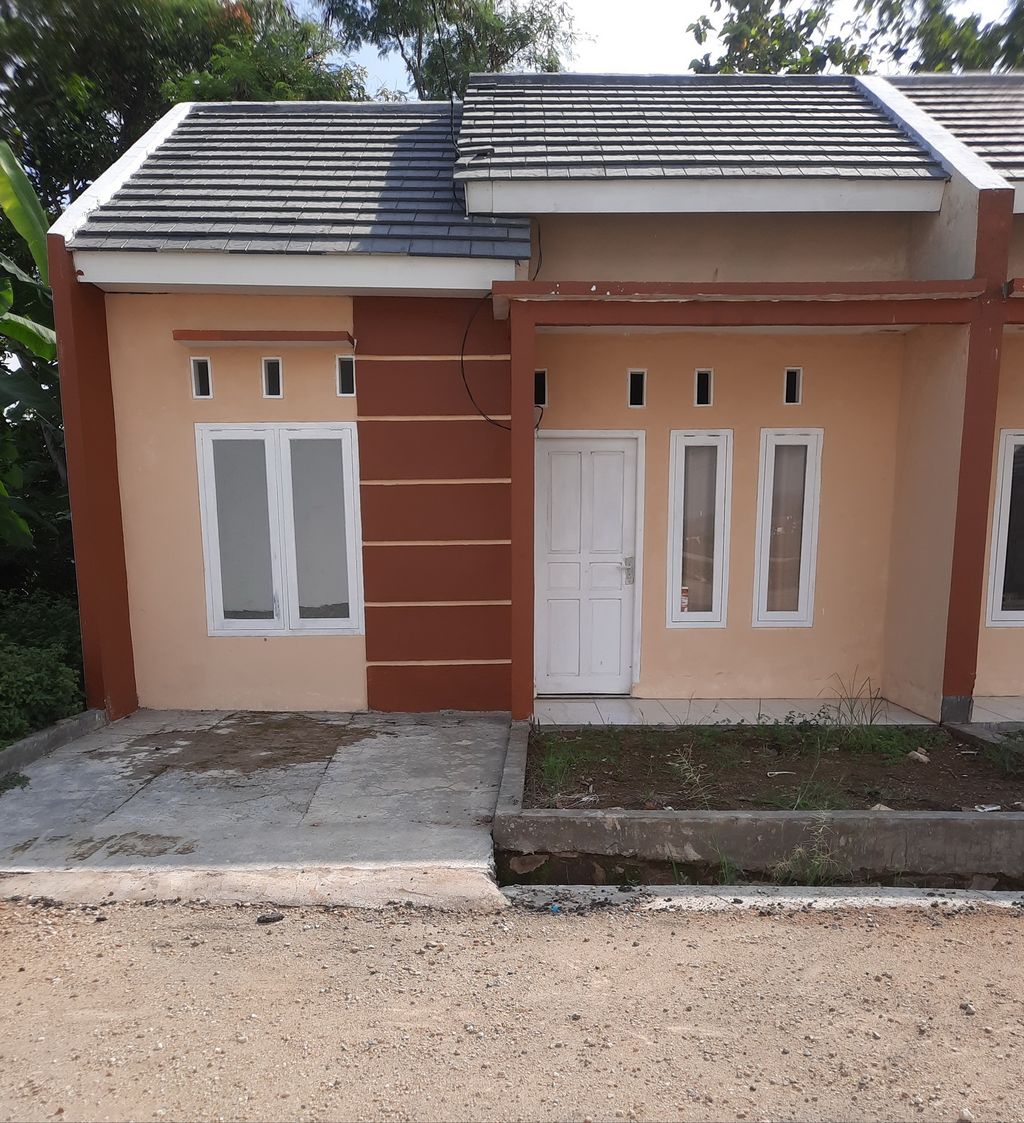 foto tampak rumah tipe 33/60 - 162 jt perumahan Pondok Mutiara Gegunung Tahap 2