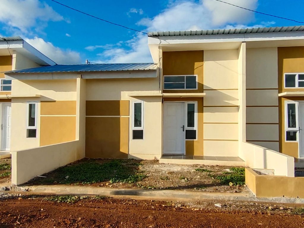 foto tampak rumah tipe 30/72 perumahan BUMI BATARA REGENCY TAHAP 5