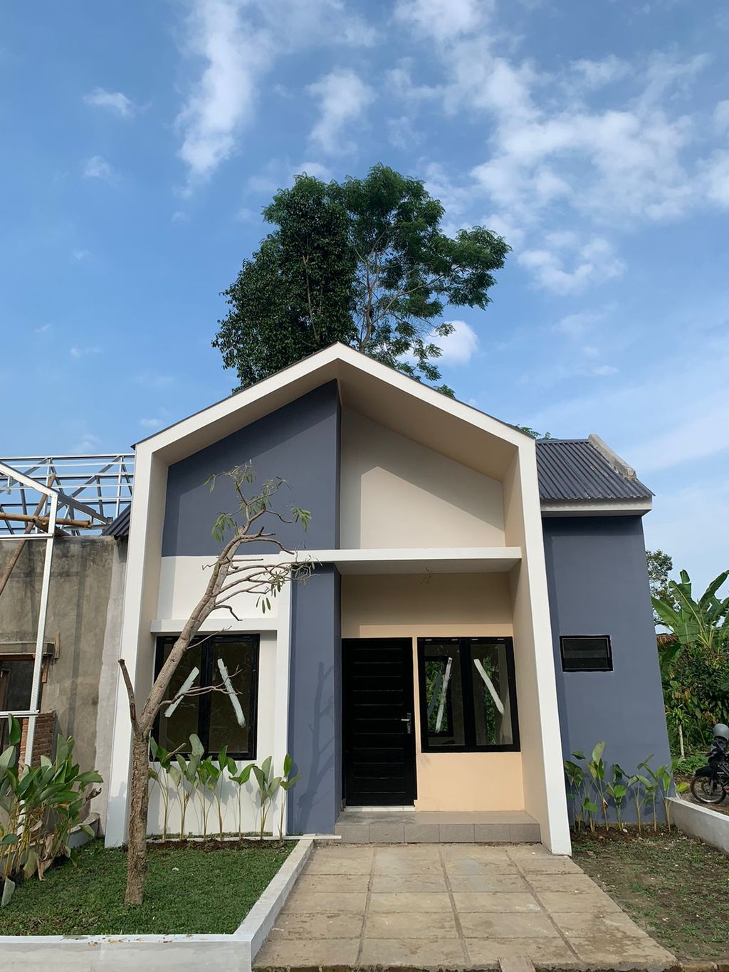 foto tampak rumah tipe 36 perumahan Perumahan Sicoland Hill Delitua