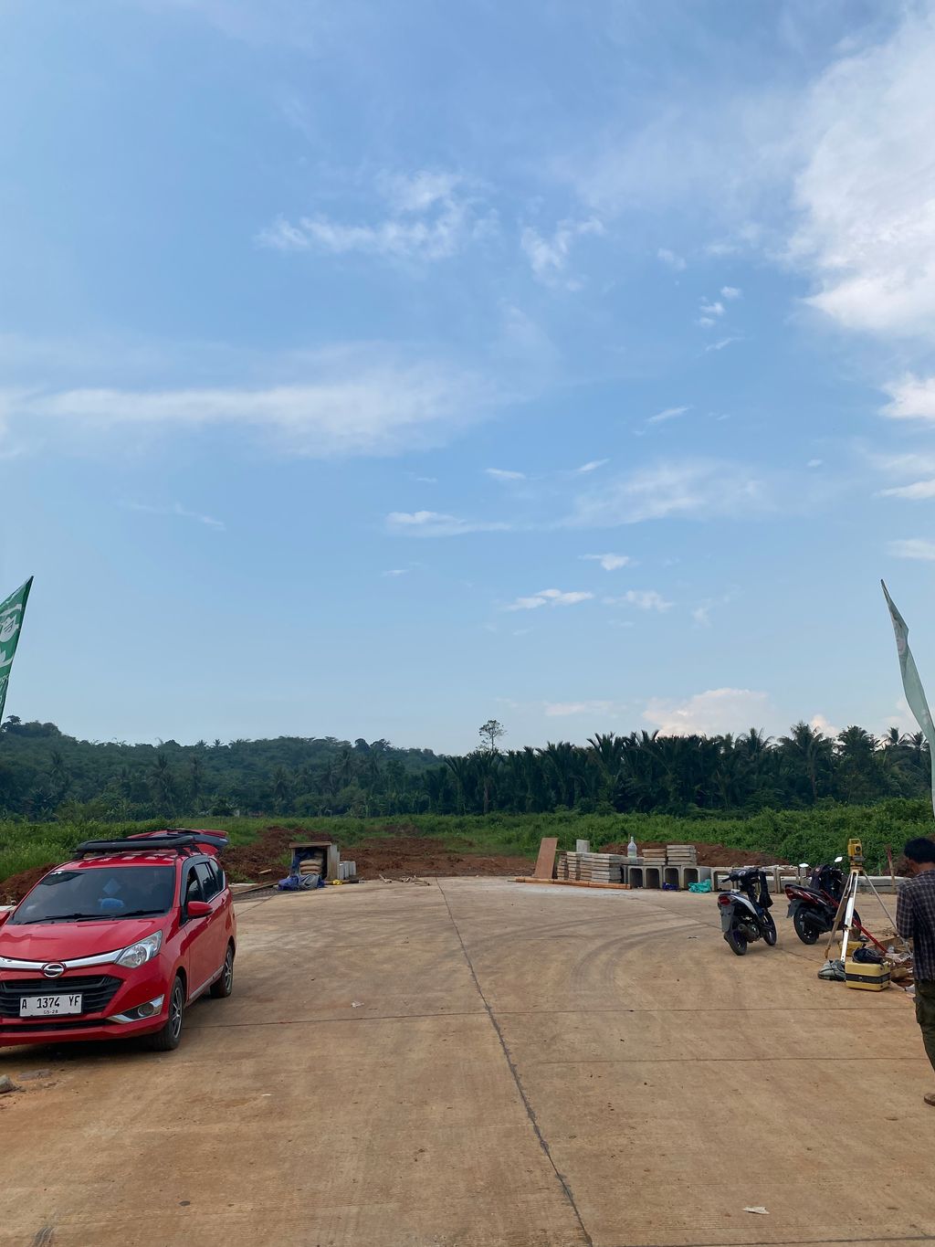 foto posisi tengah perumahan SPRINGHILL YUME GREEN