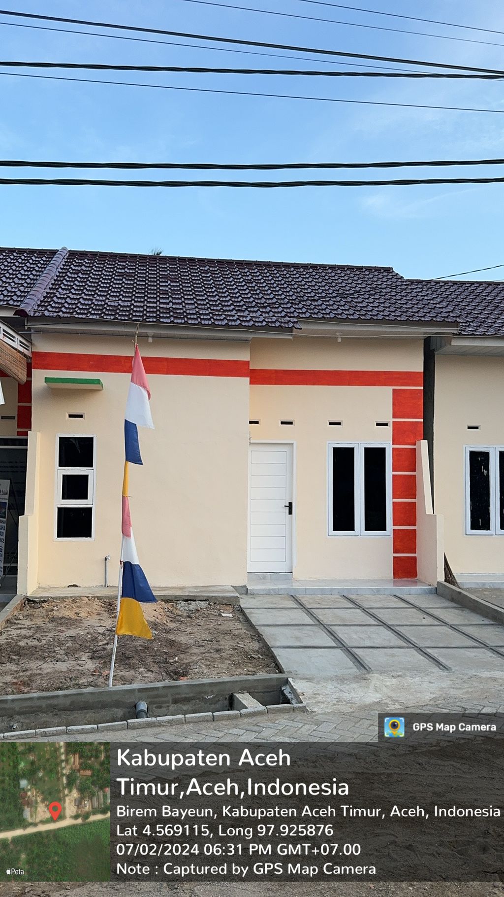 foto contoh rumah perumahan TAJMAHAL ABADI RESIDENCE 2