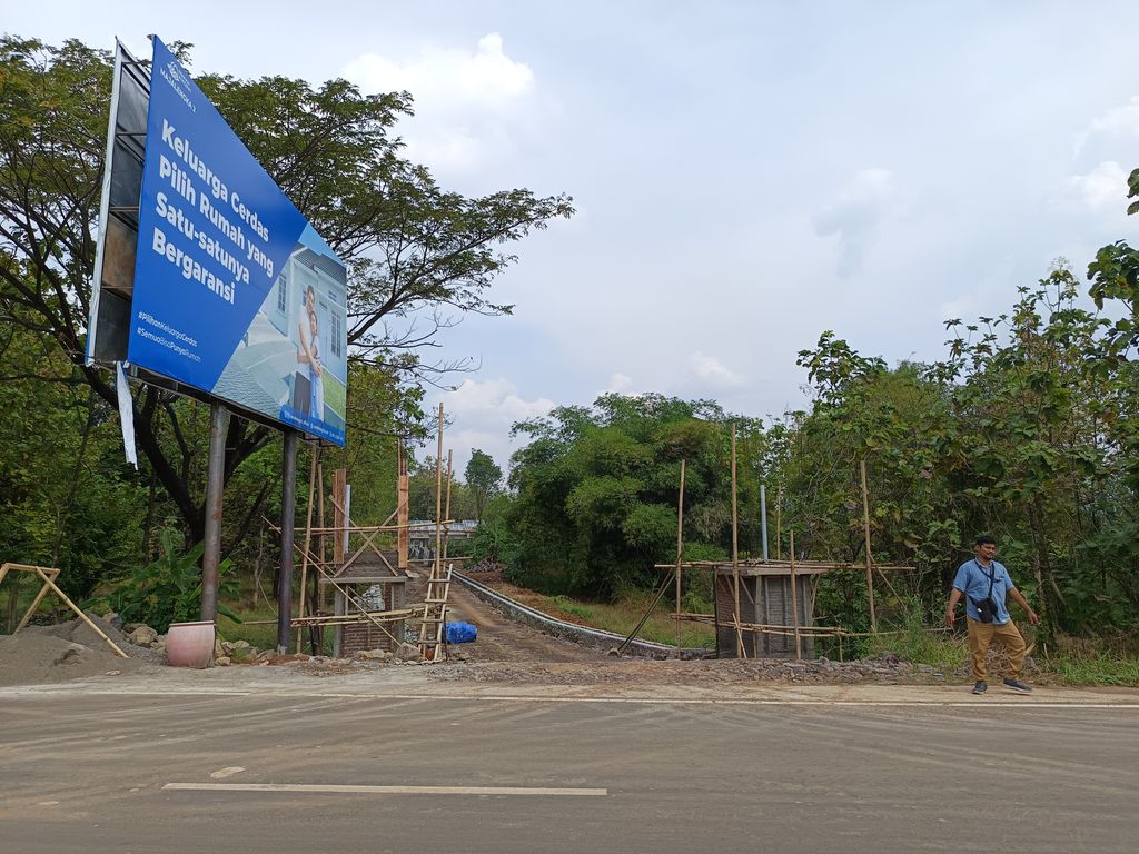 foto gerbang perumahan RUMAH NINGRAT MAJALENGKA