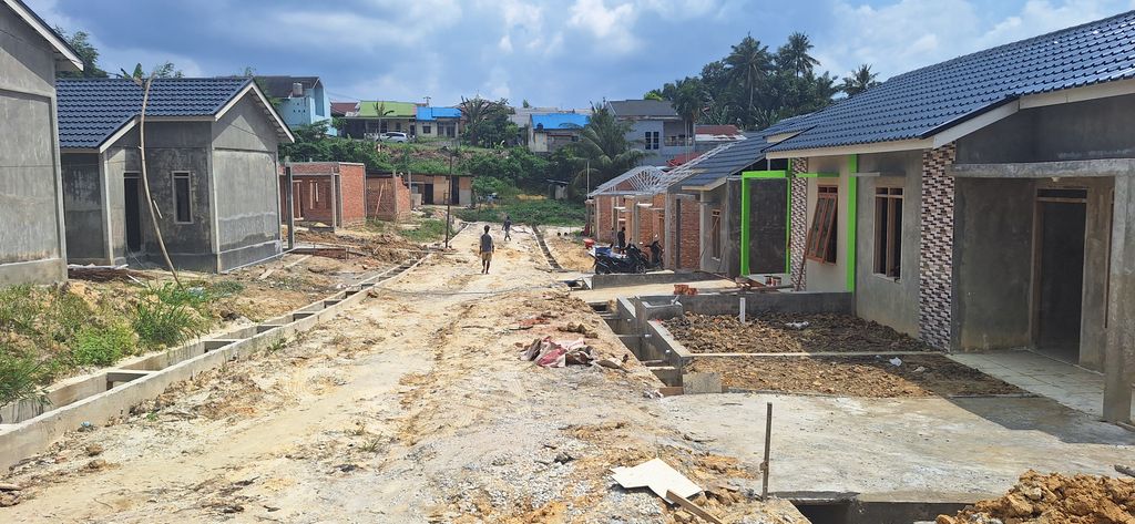 foto posisi tengah perumahan BIMA PURI RESIDENCE 2