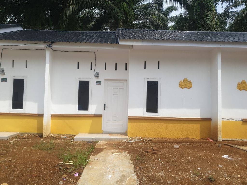 foto tampak rumah tipe subsidi perumahan PERUMAHAN GRIYA MORIN