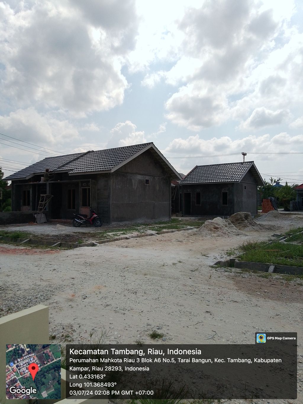 foto posisi tengah perumahan ANDIKA MAHKOTA RIAU THP 2