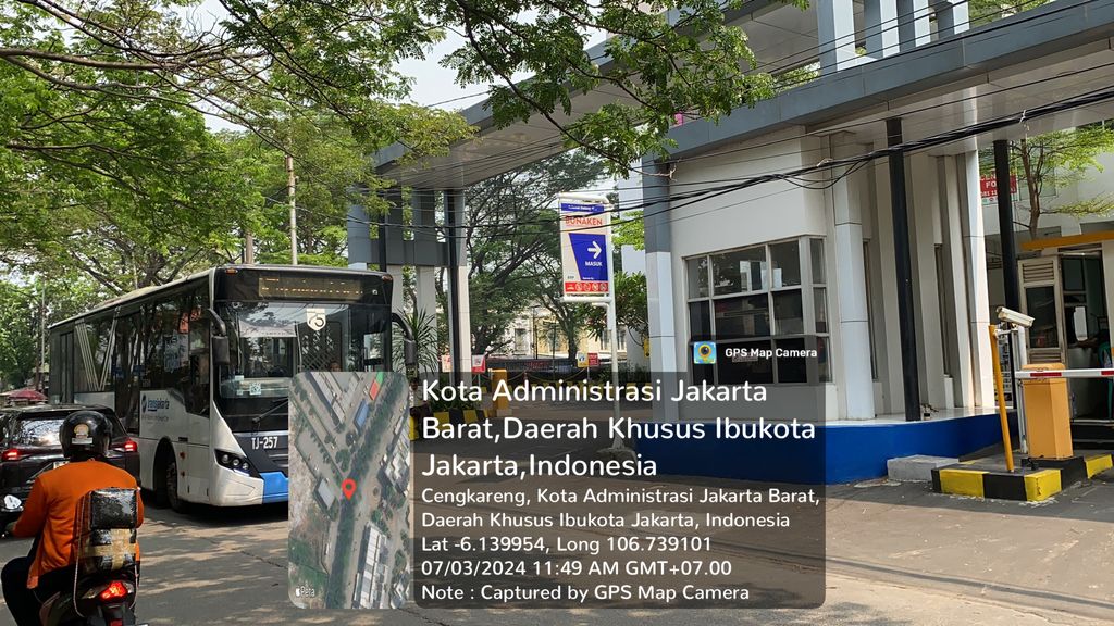 foto gerbang perumahan Samesta Sentraland Cengkareng