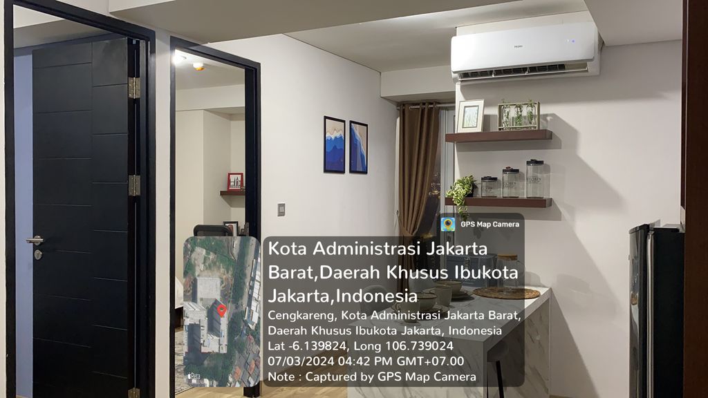 foto contoh rumah perumahan Samesta Sentraland Cengkareng