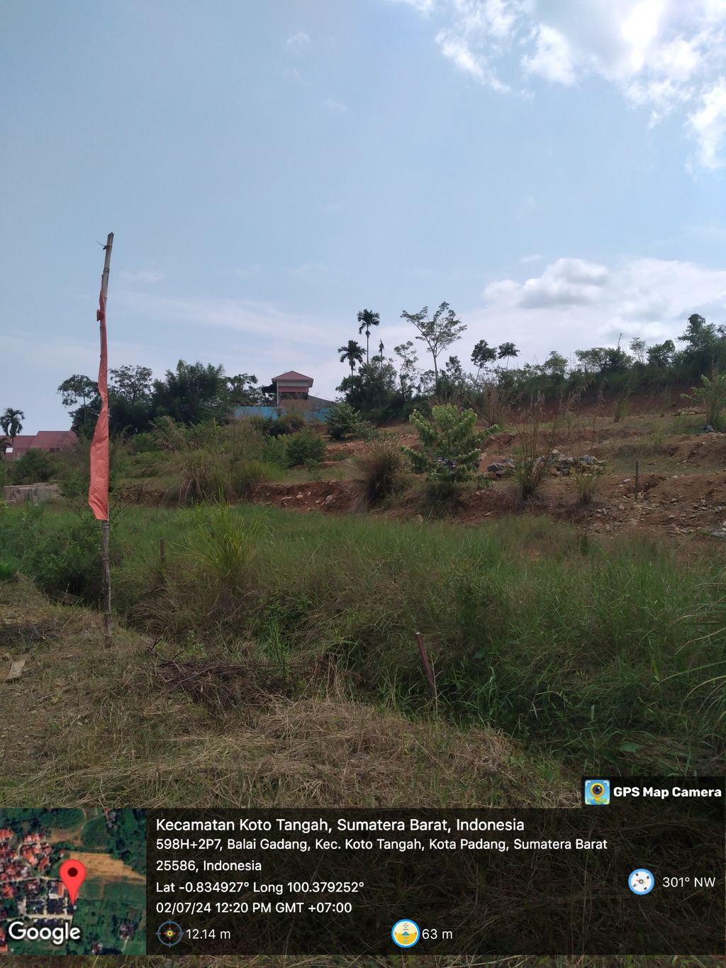 foto posisi tengah perumahan GRIYA MADANI - AIR DINGIN TAHAP 2