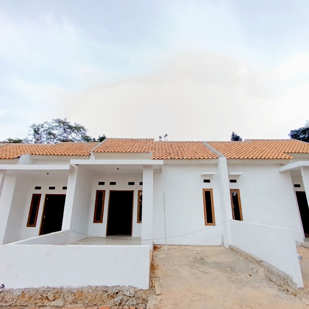 foto tampak rumah tipe 36/66 perumahan Barra Residence