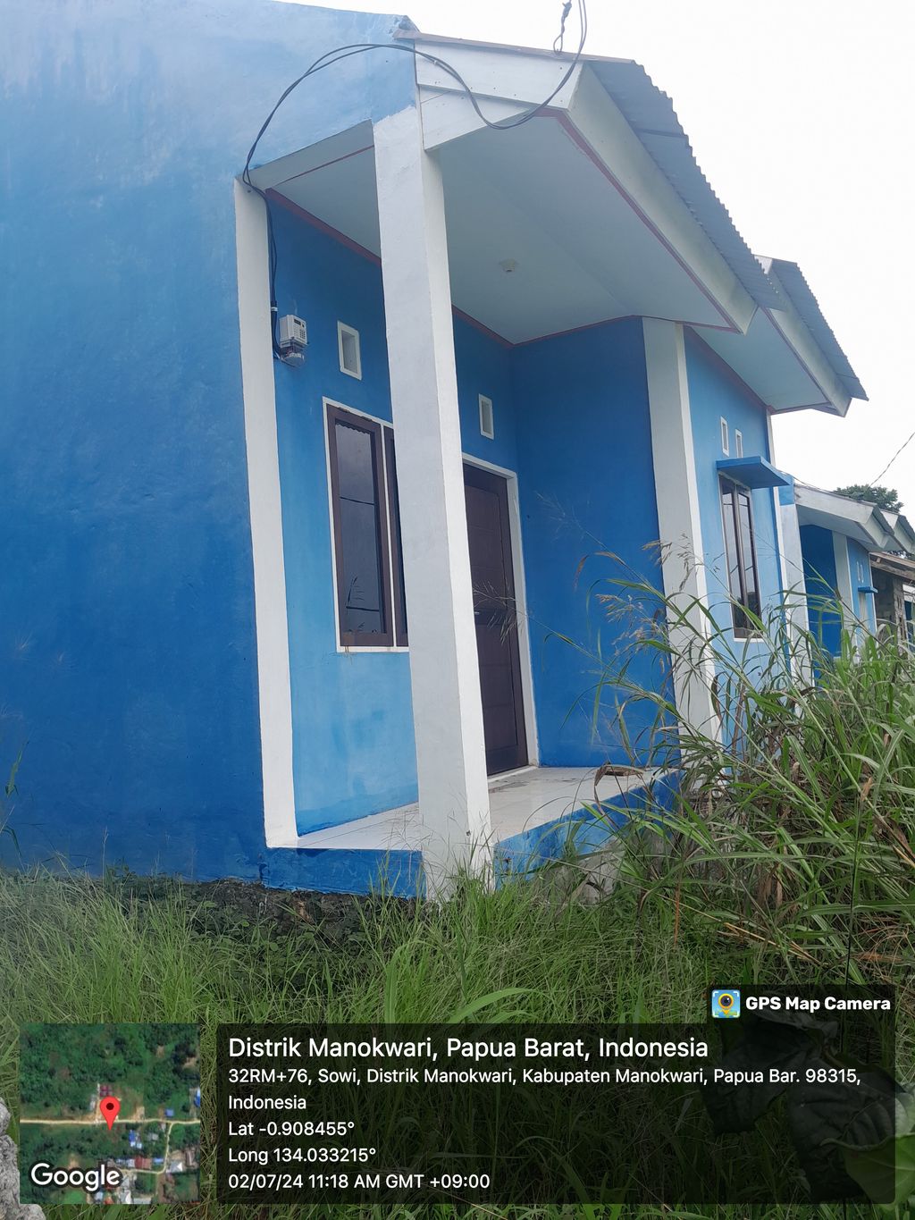 foto contoh rumah perumahan BUMI PERMATA SOWI