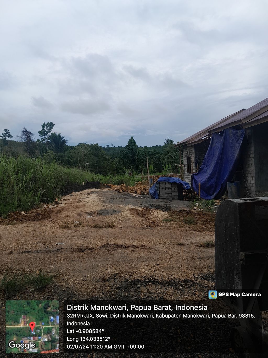 foto gerbang perumahan BUMI PERMATA SOWI