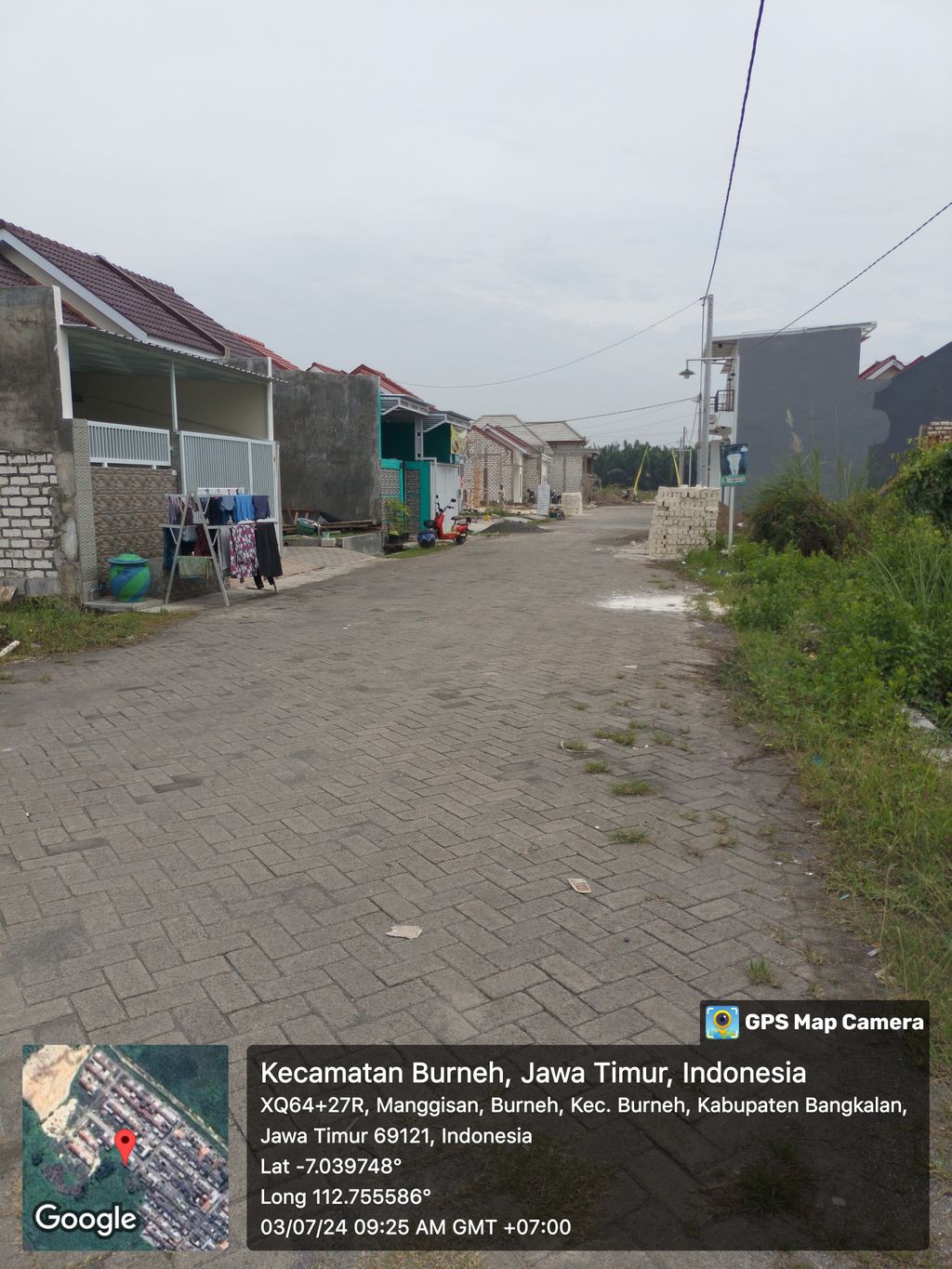 foto posisi tengah perumahan PERUM. Pondok halim 2 TAHAP 2